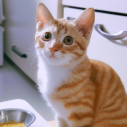 四个月的猫吃多少猫粮（四个月的猫吃多少猫粮）