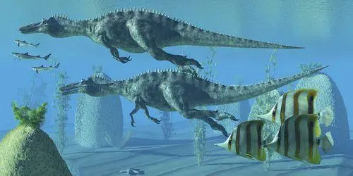 打开恐龙鳄鱼的图片 恐龙和鳄鱼的区别图片