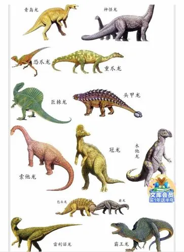 恐龙图片与名称大全 恐龙图片大全大图