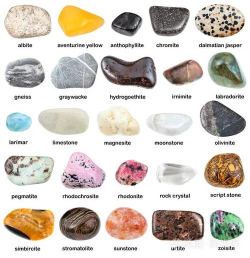 石头品种大全图及名称 石头品种大全图及名称大全