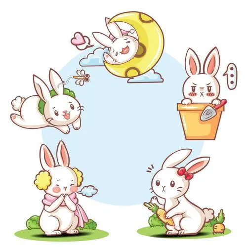 兔子品种大全及图片卡通 兔子品种大全及图片